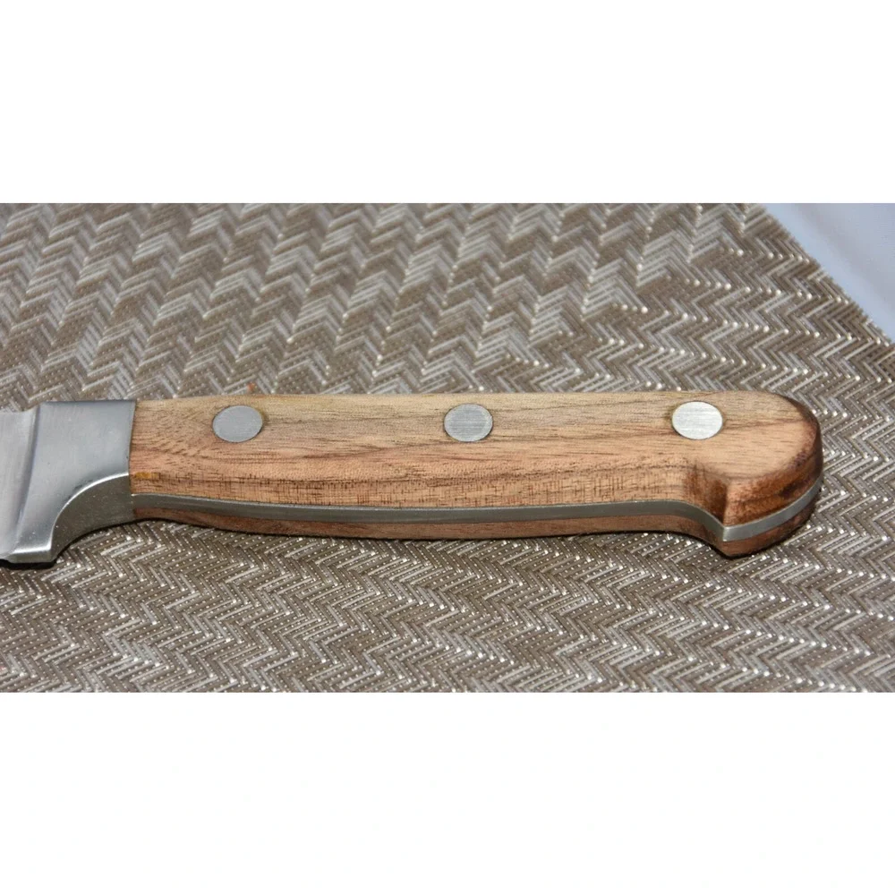 Williams Sonoma Wood Handle Stainless Steel 14